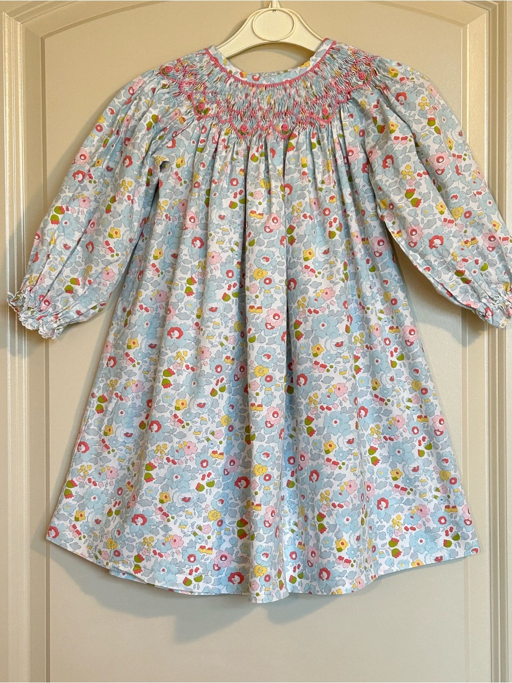 2T Delaney Floral Smocked Dress